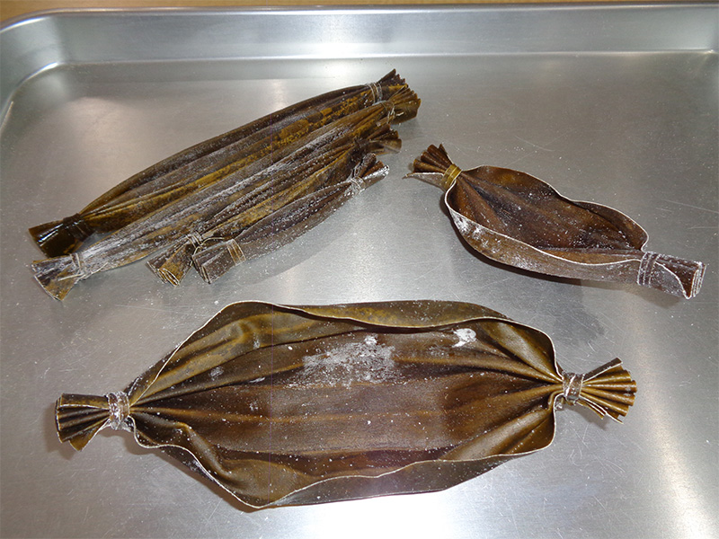 昆布製品の製造
